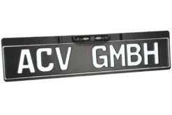 ACV Backkamera med nummerskyltshållare