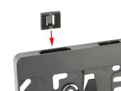 ACV Backkamera med nummerskylthållare EU