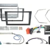 ACV Installationskit 2-DIN Opel, svart