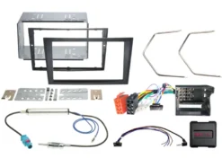 ACV Installationskit 2-DIN Opel, svart