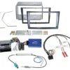 ACV Installationskit 2-DIN Opel, stealth black