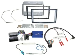 ACV Installationskit 2-DIN Opel, stealth black