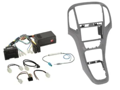 ACV Installationskit 2-DIN Opel Astra J, titan grey