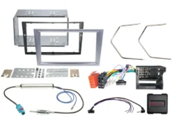 ACV Installationskit 2-DIN Opel, matt krom