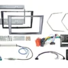 ACV Installationskit 2-DIN Opel, charcoal metallic