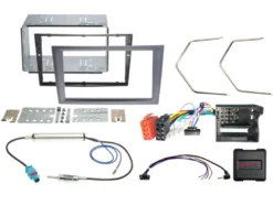 ACV Installationskit 2-DIN Opel, charcoal