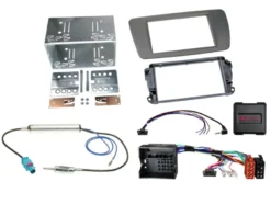 ACV Installationskit 2-DIN Seat Ibiza 2008-2015, conomera grey