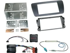 ACV Installationskit 2-DIN Seat Ibiza 2008-2015, azabache black