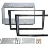 ACV Monteringsram 2-DIN Opel, piano-black