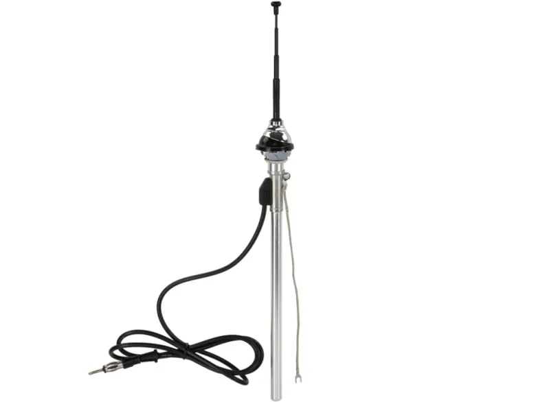 ACV Teleskopantenn AM/FM svart Ø38mm