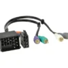 Aktiv system-adapter BMW/Landrover/Rover, 17-pin till RCA