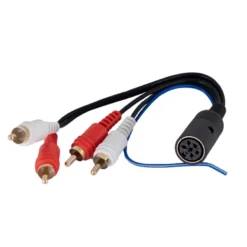 Aktiv system-adapter Volvo 6-pin - RCA