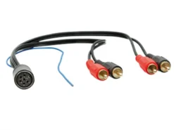 Aktiv system-adapter Volvo 6-pin - RCA