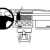 Alfa Romeo 155 92-97, Centrerad, Träpanel