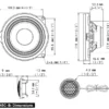 Alpine DP2-45C-B, 4 tums kitsystem till BMW