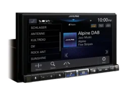 ALPINE ILX-705D, bilstereo med DAB+, trådlös Apple CarPlay och Android Auto
