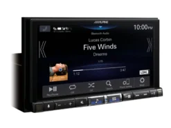 ALPINE ILX-705D, bilstereo med DAB+, trådlös Apple CarPlay och Android Auto