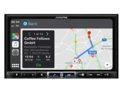 ALPINE ILX-705D, bilstereo med DAB+, trådlös Apple CarPlay och Android Auto