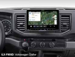 Alpine ILX-F905D (Halo 9, andra gen.), bilstereo med CarPlay och DAB+