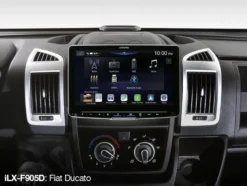 Alpine ILX-F905D (Halo 9, andra gen.), bilstereo med CarPlay och DAB+