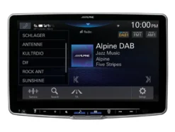 Alpine ILX-F115D (Halo 11), bilstereo med CarPlay, Android Auto och DAB+