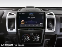 Alpine ILX-F905DU (Halo 9, 2:a gen.), bilstereo till Fiat Ducato III