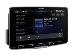 Alpine ILX-F905DU8 (Halo 9, 2:a gen.), bilstereo till Fiat Ducato 8