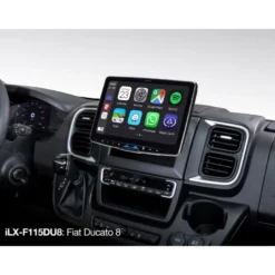 Alpine iLX-F115DU8 (Halo 11), bilstereo till Ducato 8 med CarPlay och DAB+
