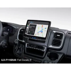Alpine iLX-F115DU8 (Halo 11), bilstereo till Ducato 8 med CarPlay och DAB+