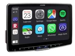 Alpine ILX-F115DU (Halo 11), modellanpassad bilstereo med CarPlay och DAB+
