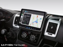 Alpine ILX-F115DU (Halo 11), modellanpassad bilstereo med CarPlay och DAB+