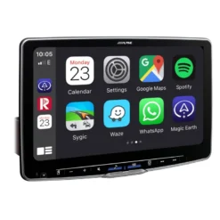 Alpine ILX-F115T6 (Halo 11), modellanpassad bilstereo med CarPlay och DAB+