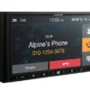 Alpine ILX-W650BT, bilstereo med CarPlay och 3 par lågnivå