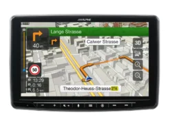 Alpine INE-F904DC Halo9, finessrik bilstereo med navigation för husbilar och lastbilar