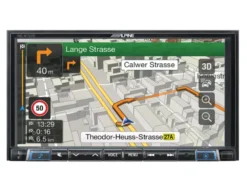 Alpine INE-W720D, bilstereo med navigation, Apple CarPlay och Android Auto