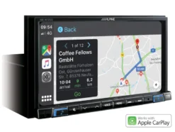 Alpine INE-W720D, bilstereo med navigation, Apple CarPlay och Android Auto