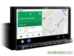 Alpine INE-W720D, bilstereo med navigation, Apple CarPlay och Android Auto