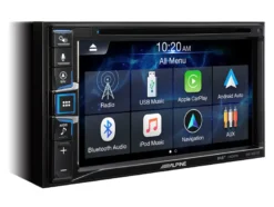 Alpine INE-W611D, Bilstereo med navigation, DAB och Apple CarPlay