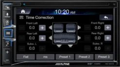 Alpine INE-W611D, Bilstereo med navigation, DAB och Apple CarPlay