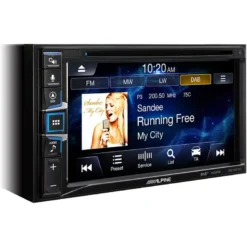 Alpine INE-W611DU, bilstereo med CarPlay, Android Auto och DAB+ till Ducato 2006-2021