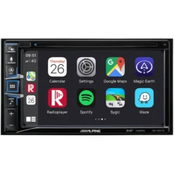 Alpine INE-W611DU, bilstereo med CarPlay, Android Auto och DAB+ till Ducato 2006-2021
