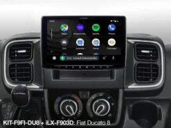 Alpine KIT-F9FI-DU8, installationskit för Fiat Ducato 8