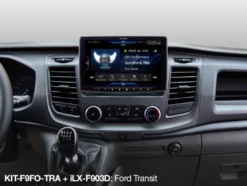 Alpine KIT-F9FO-TRA, installationskit för Ford Transit Custom 2018-><noscript><img width=