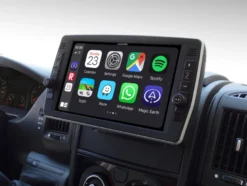 Alpine komplett ljuduppgradering med stereo till Fiat Ducato 3, 2006-2021