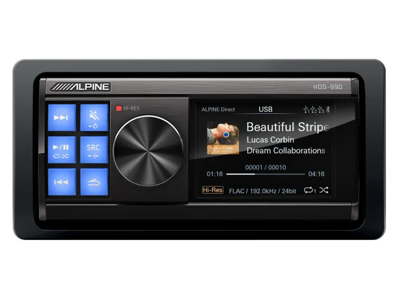 Alpine Status HDS-990, förstklassig mediaspelare
