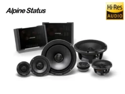 Alpine Status HDZ-653, 6.5 tums trevägs kitsystem