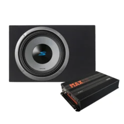 Alpine S2-W12D2 i baslåda med slutsteg, 1x12 baspaket