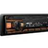 Alpine UTE-200BT, bilstereo med Bluetooth, handsfree och 2 par lågnivå