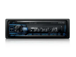 Alpine UTE-204DAB, bilstereo med Bluetooth, 3 par lågnivå och DAB+