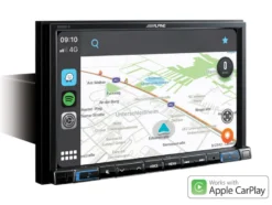 Alpine X803DC-U, bilstereo till bl.a husbilar & med Apple CarPlay/Android Auto